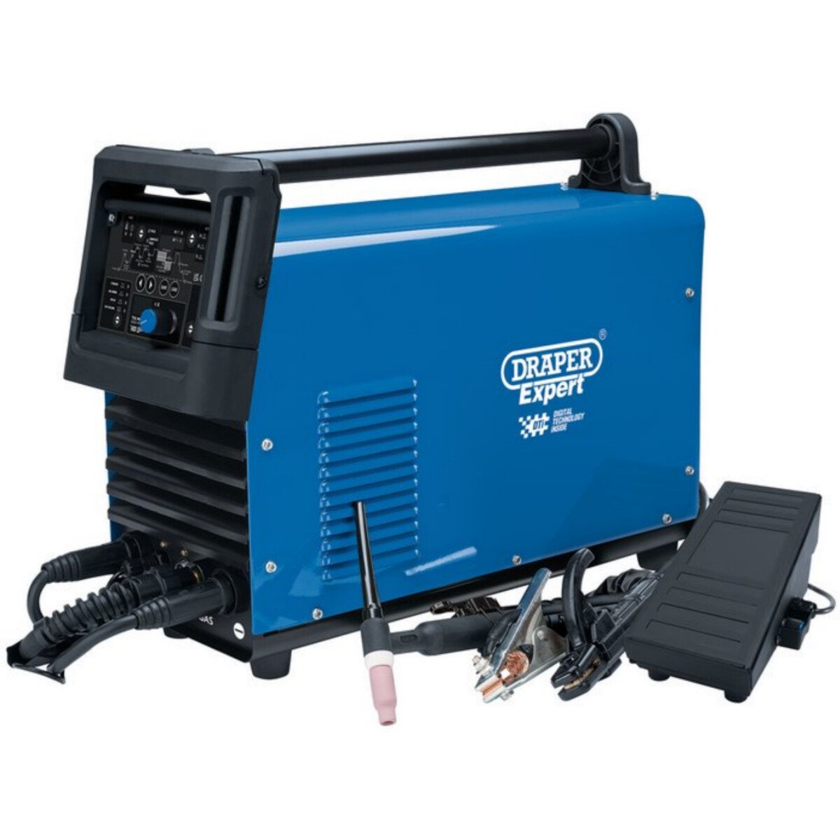 Draper 70052 TW250A High Frequency 200A TIG/MMA Aluminium Welder DTi