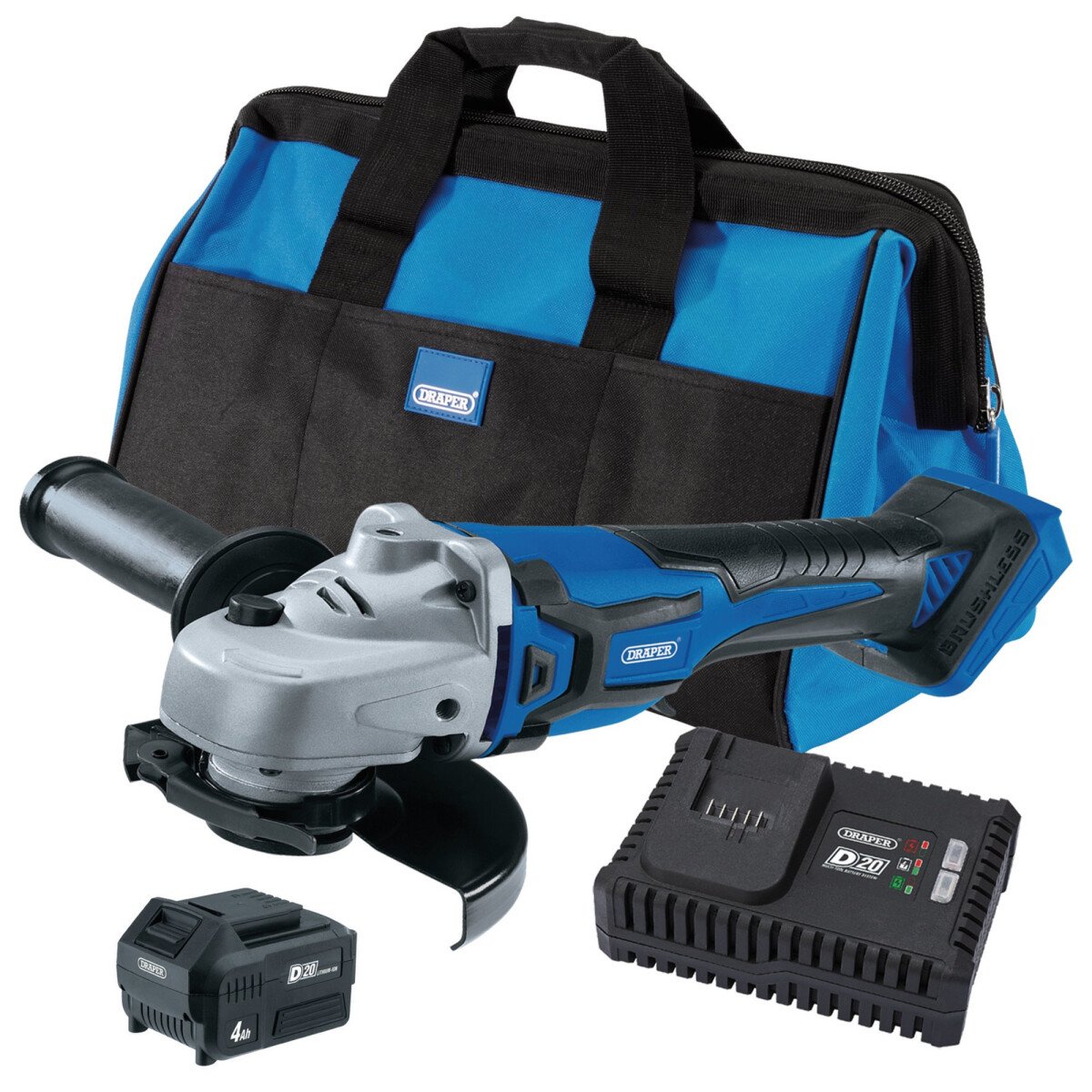 Draper 70368 PTKD20G4KIT D20 Grinder 4.0 Kit