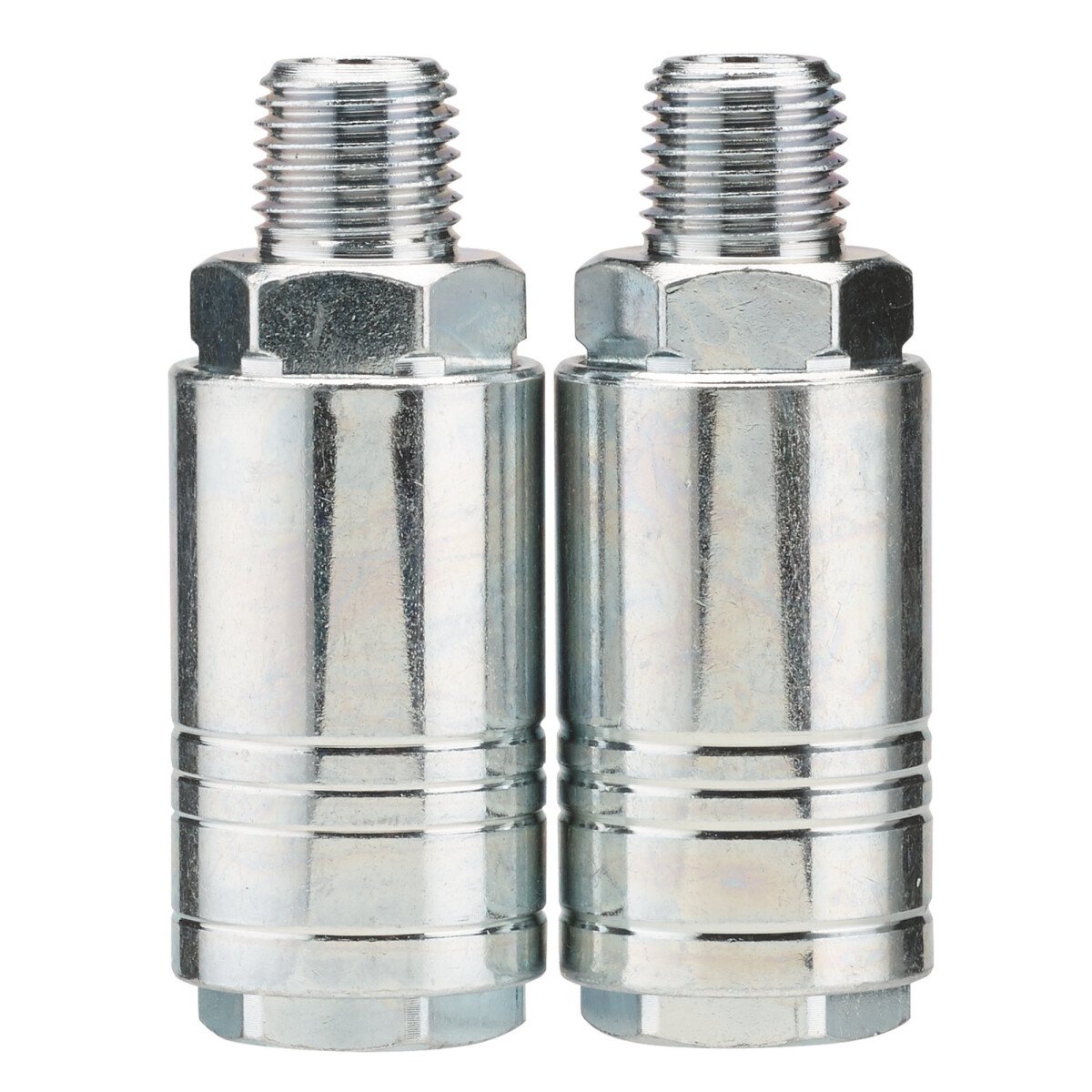 Draper 70863 EAC 1/4" Male Quick Coupling  (Pack Of 2)