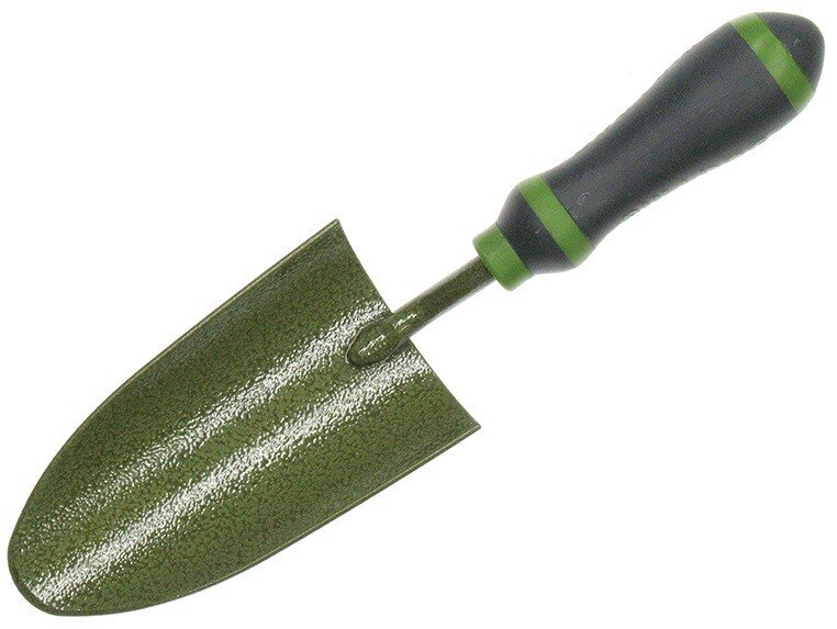 Bulldog 7112770680 Evergreen 6" Hand Trowel with Rubber Handle