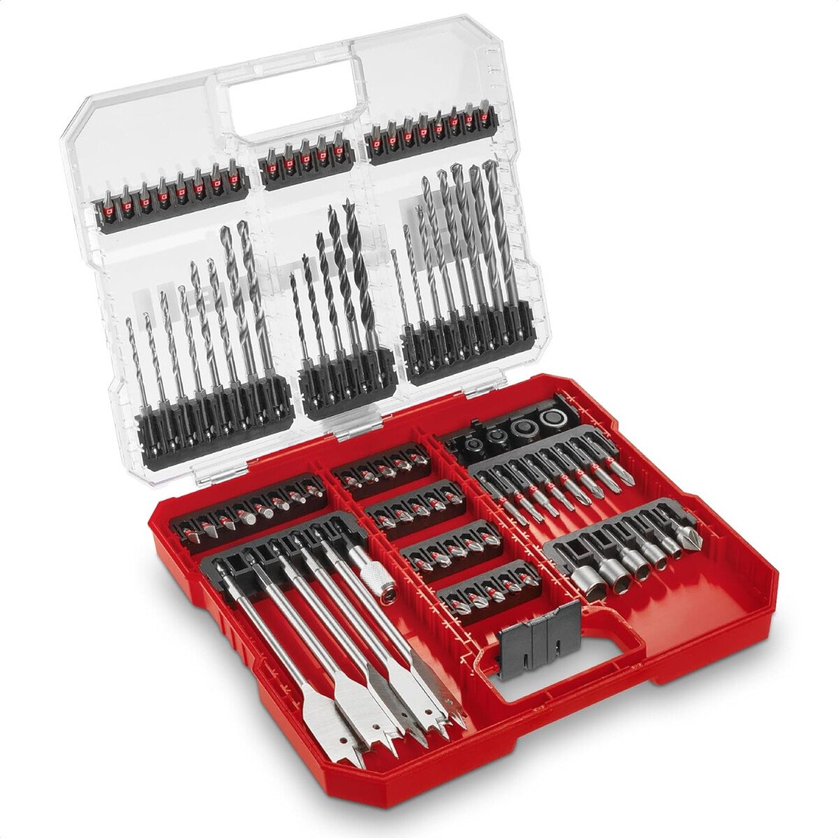 Einhell 49108788 XL-CASE 95-Piece Bit and Drill Set