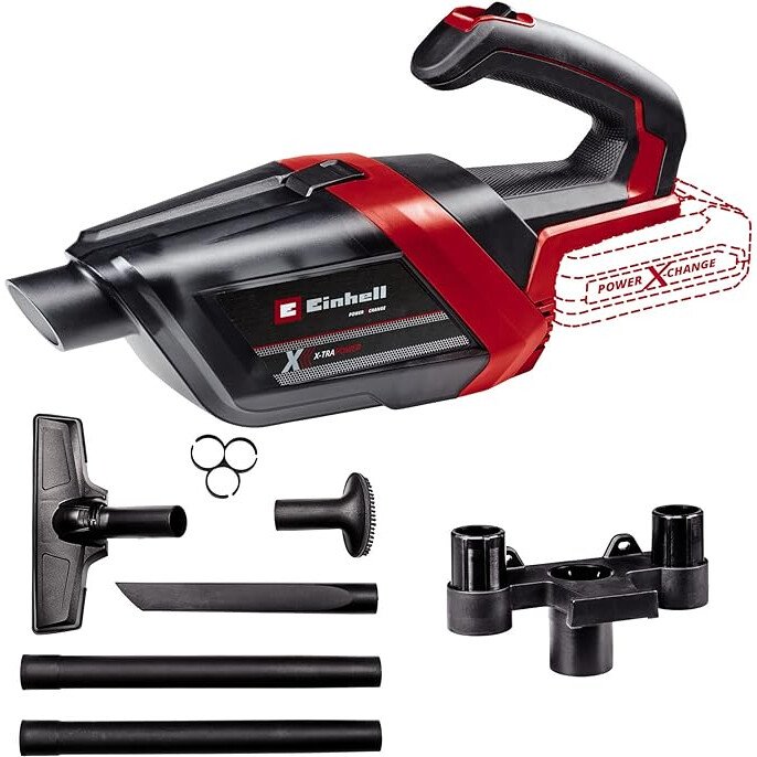 Einhell 2347190 Body Only TE-HV 18/06 LI - Solo PXC Handheld Vacuum Cleaner 18V