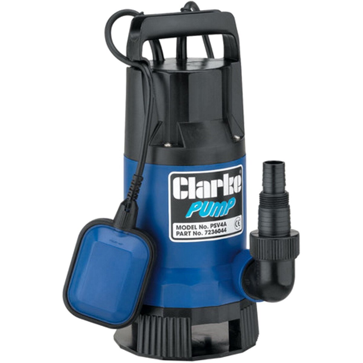 Clarke PSV4A Dirty Water Submersible Pump 750w 230V 7236044