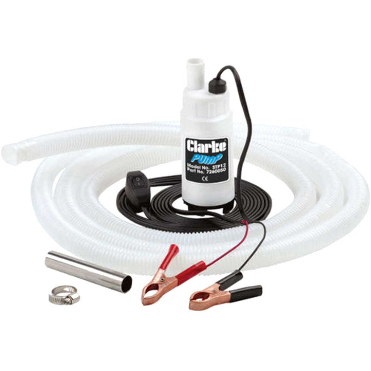 Clarke 7260050 STP12 12V Submersible Diesel and Water Transfer Pump 
