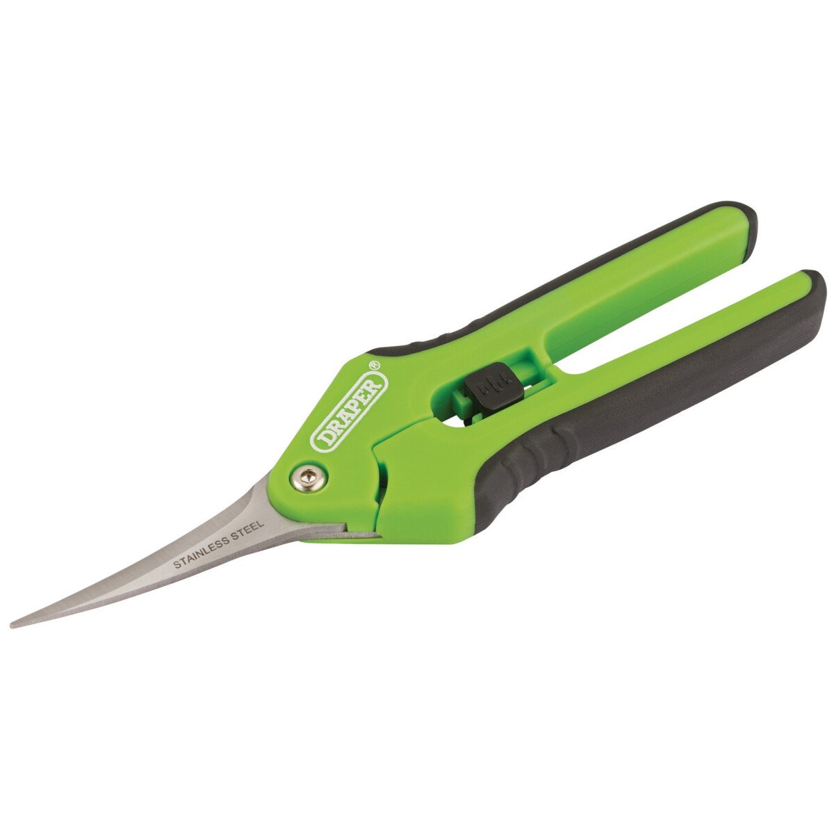 Draper 73729 G813 165mm Soft Grip Precision Curved Pruning Secateur