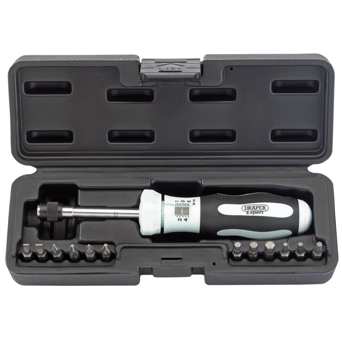 Draper 75170 995TS-1 Expert Torque Screwdriver Kit (1-5Nm)