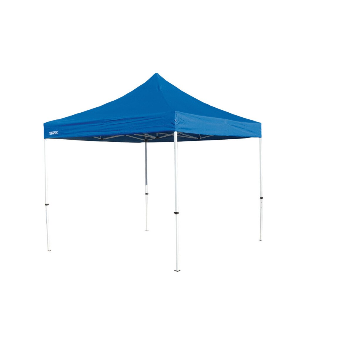 Draper 76942 GAZ4 3M x 3M Blue Folding Gazebo