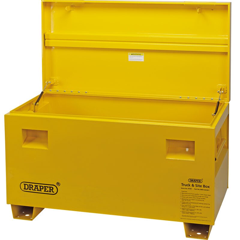 Draper 78785 DBB915/B/Y Contractors Secure Storage Box (36 Inches)