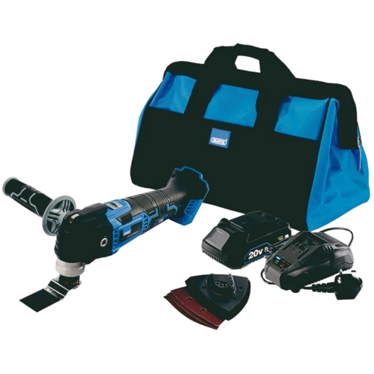 Draper 79900 COMT20SFKIT Storm Force 20V Oscillating Multi Tool