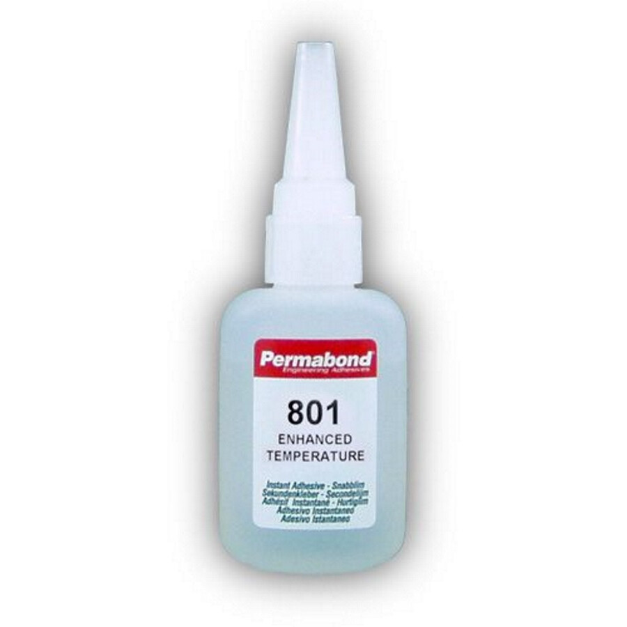 Permabond 801 20g Cyanoacrylate High Temperature 'Superglue' Adhesive