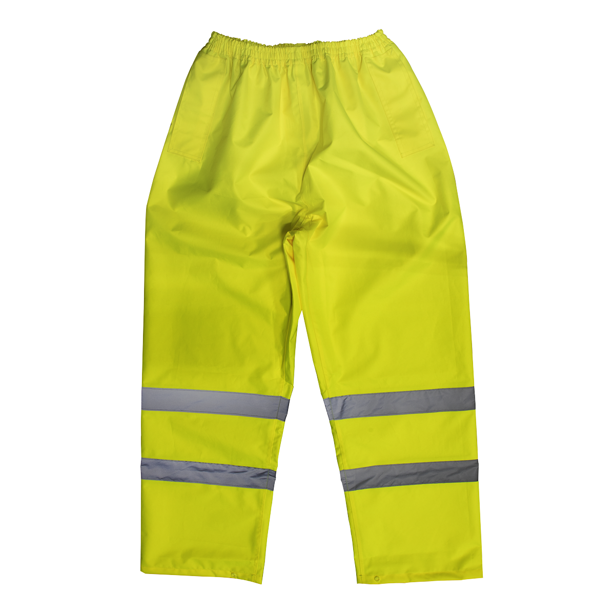 Sealey 807XXL Hi-Vis Yellow Waterproof Trousers - XX-Large
