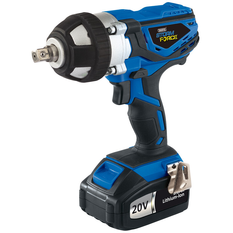 Draper 82983 CIW20LISF 20V Cordless Impact Wrench 400Nm