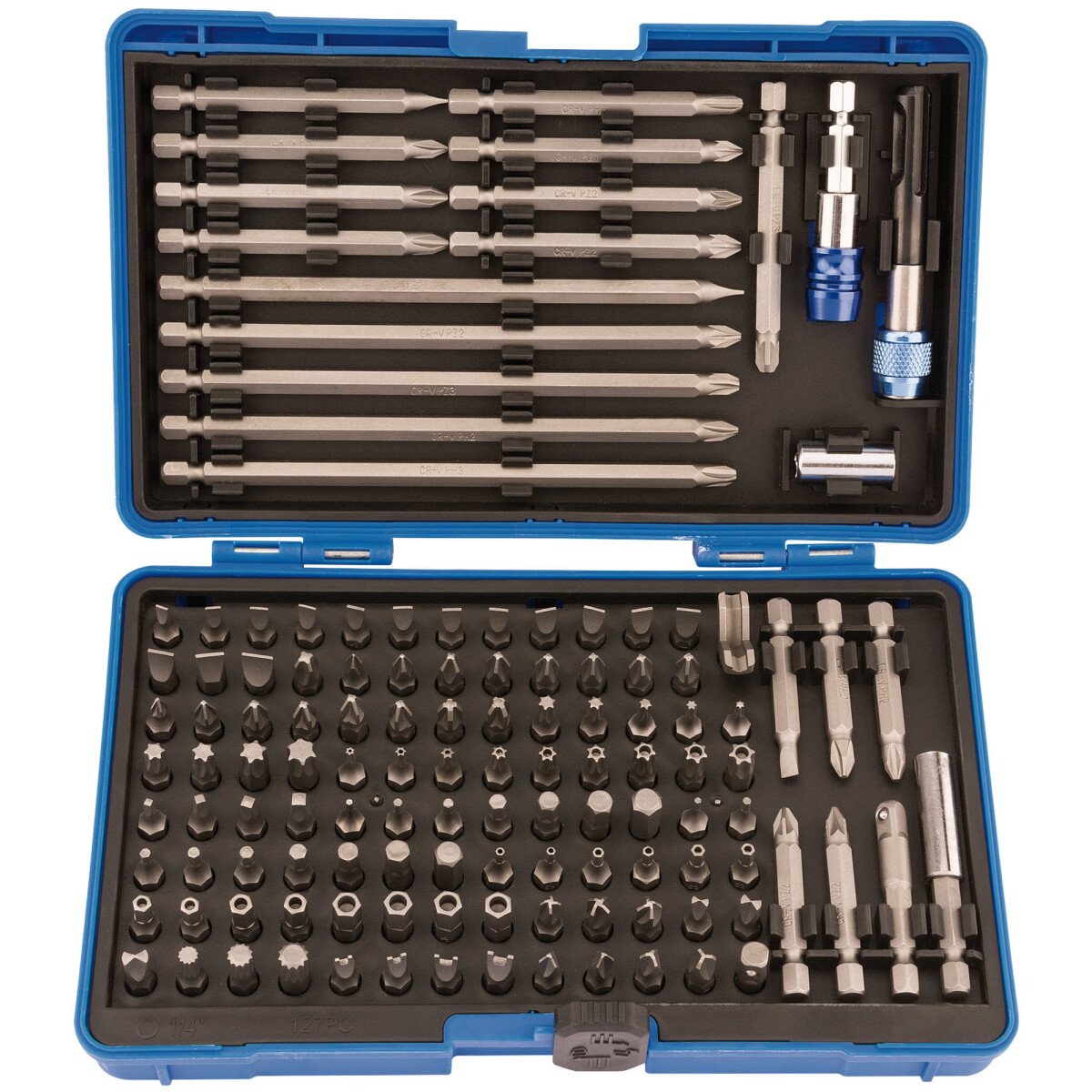 Draper 82398 SEC127 Magnetic Bit Holder Set (127 Piece)