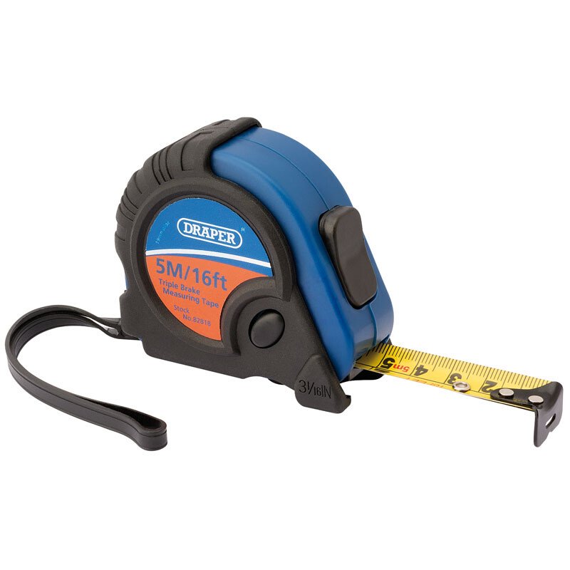 Draper 82818 DMTRQT 5M/16ft Professional Measuring Tape