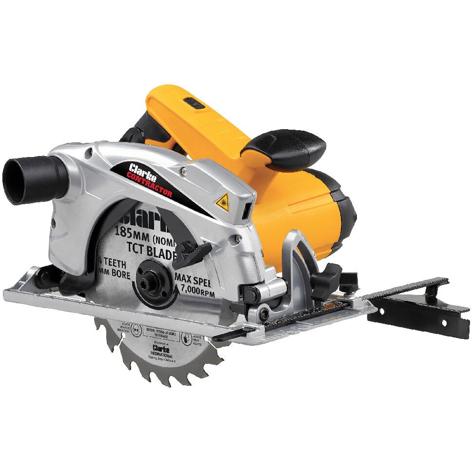 Clarke 6462510 Contractor CON185BSITE 1500W 185mm Circular Saw