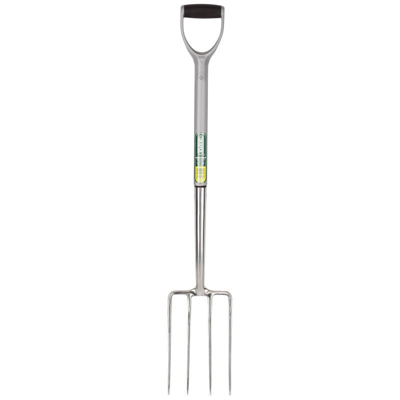 Draper 83753 DFS-EL/I Extra Long Stainless Steel Garden Fork with Soft Grip