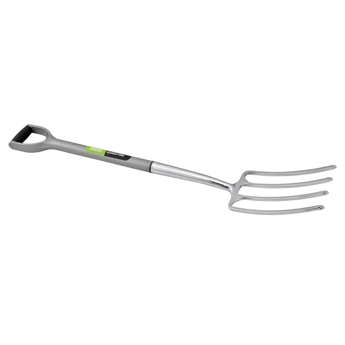 Draper 83755 307EH/I Stainless Steel Garden Fork with Soft Grip Handle