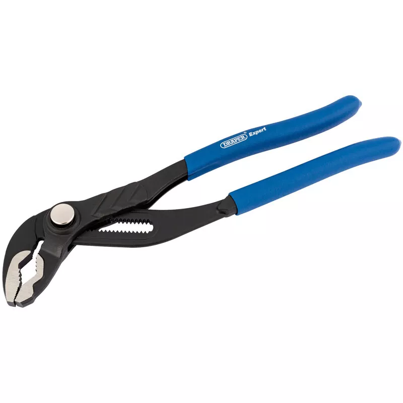 Draper 84448 EWPPB1 Expert 250mm Push Button Heavy Duty Waterpump Pliers