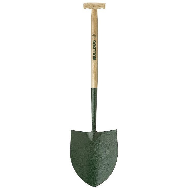 Bulldog 5RM2T No.2 Round Mouth Shovel 28" Wood T