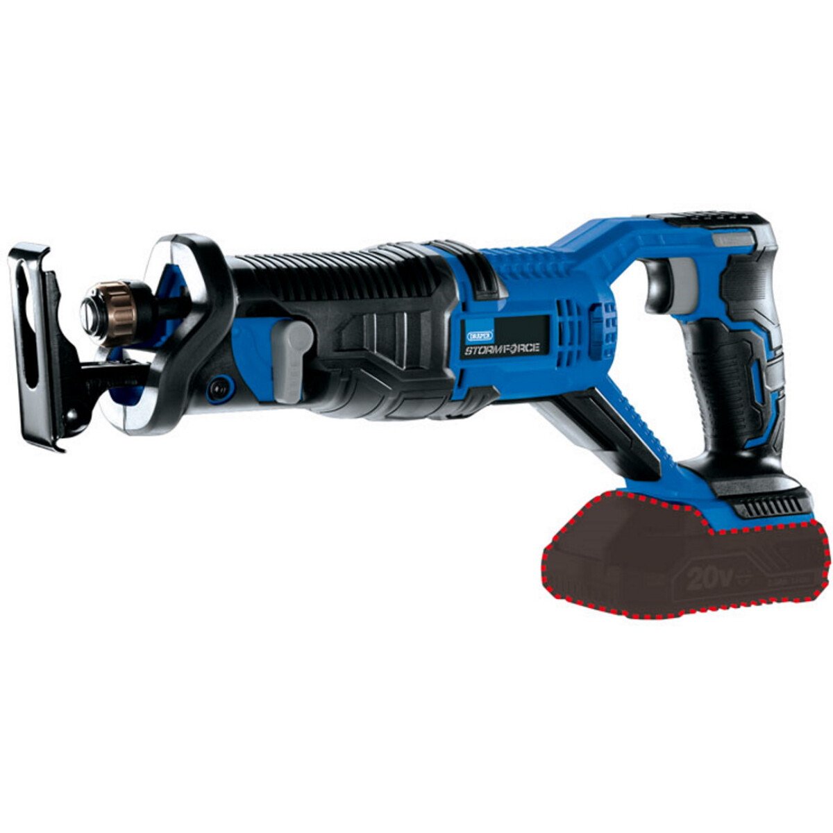 Draper 89459 CRS20SF Storm Force® 20V Reciprocating Saw   Bare