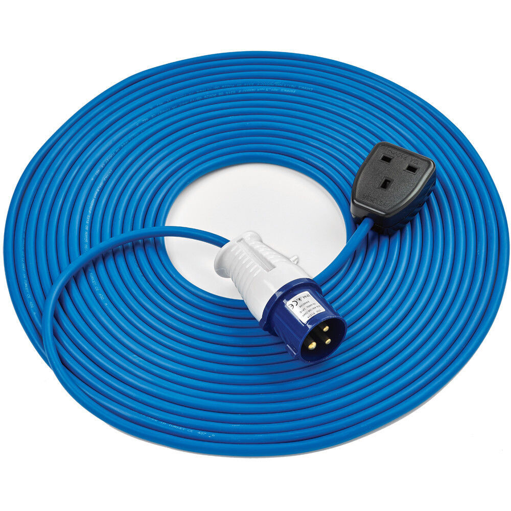 Clarke 3220847 EL16 16A Plug to 13A Socket Extension Lead – 14m