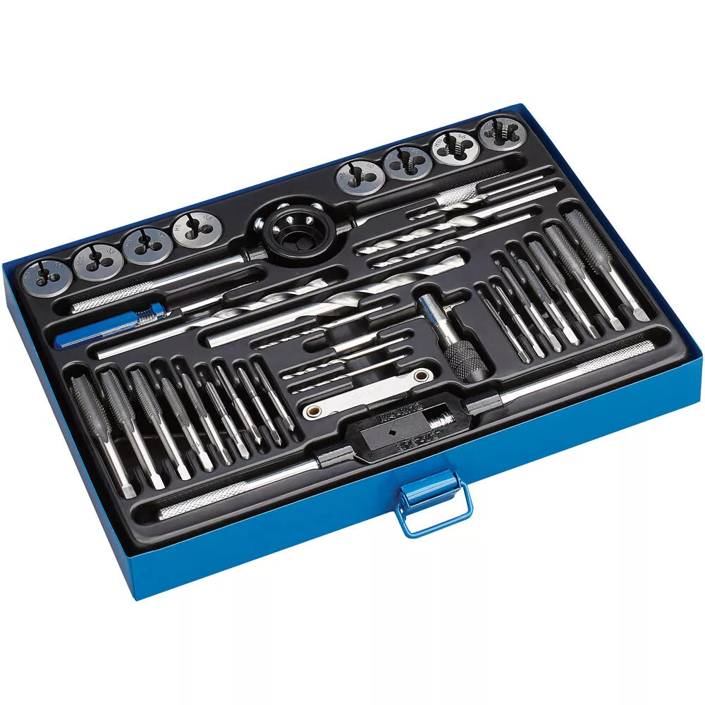 Clarke 1801774 CHT774 37 Piece Metric Tap & Die Set