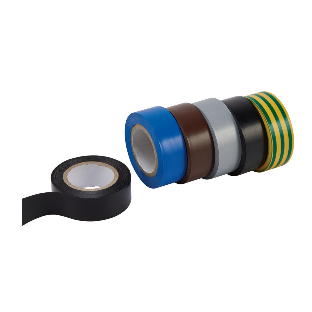 Draper 90086 619/6 Expert 6 x 10m x 19mm Mixed Colours Insulation Tape to BSEN60454/Type2