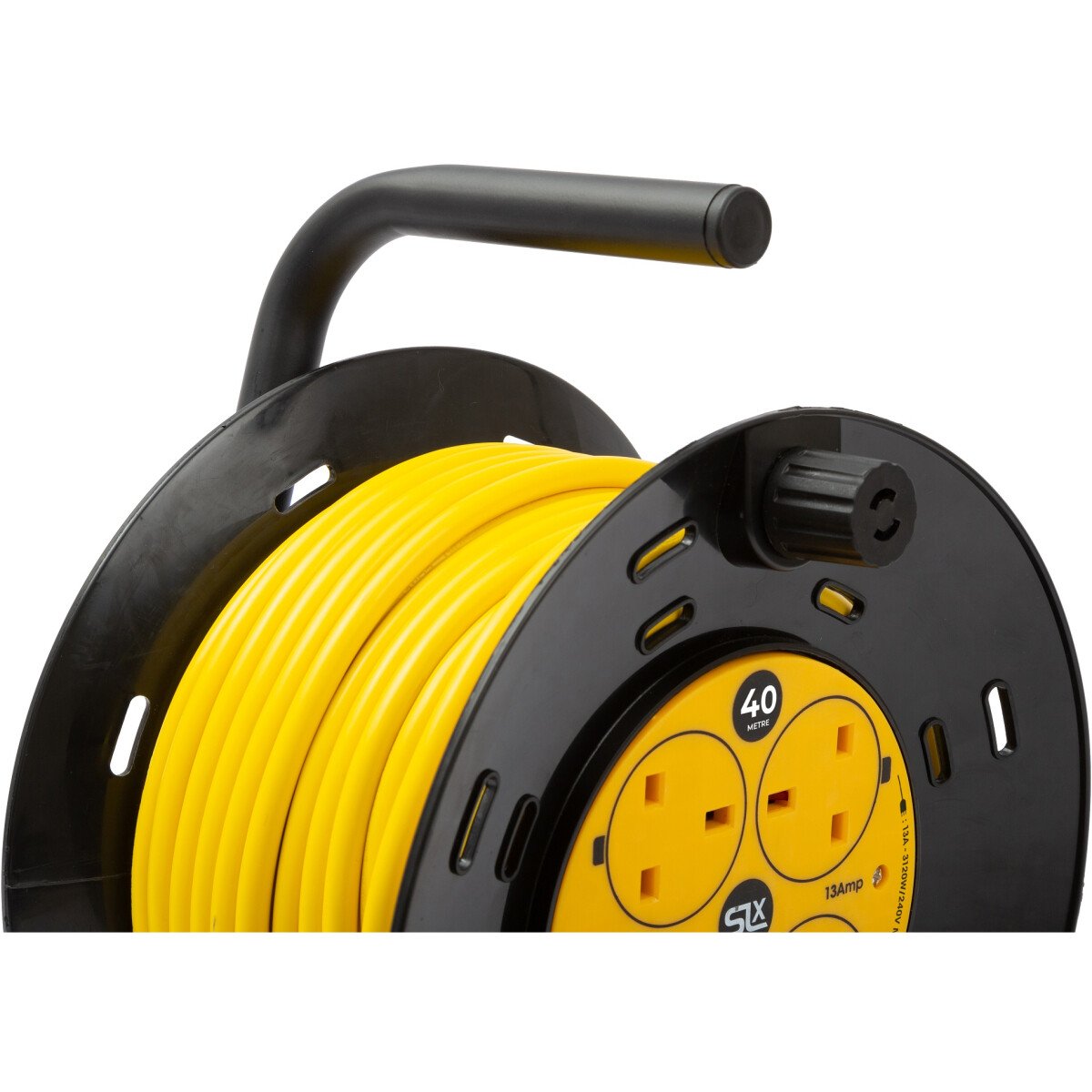 SLx 90107PI 40Mtr 13A Heavy Duty Mains Extension Reel from Lawson HIS
