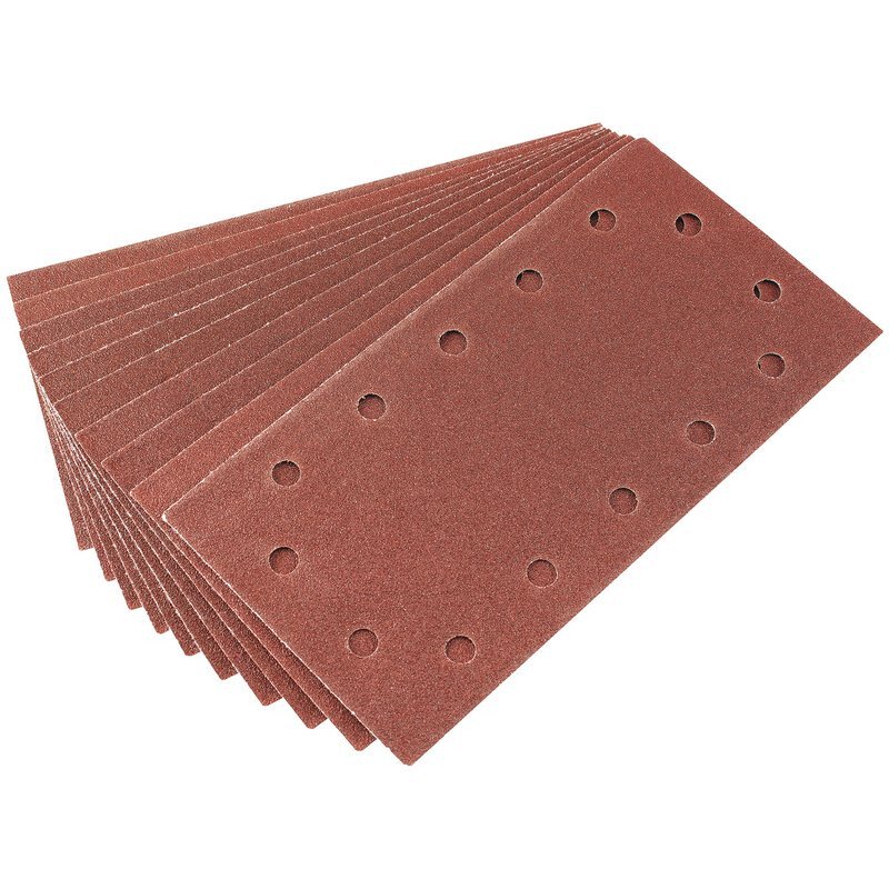 Draper 92312 APT252 80G Aluminium Oxide Sanding Sheets (115 x 227mm)