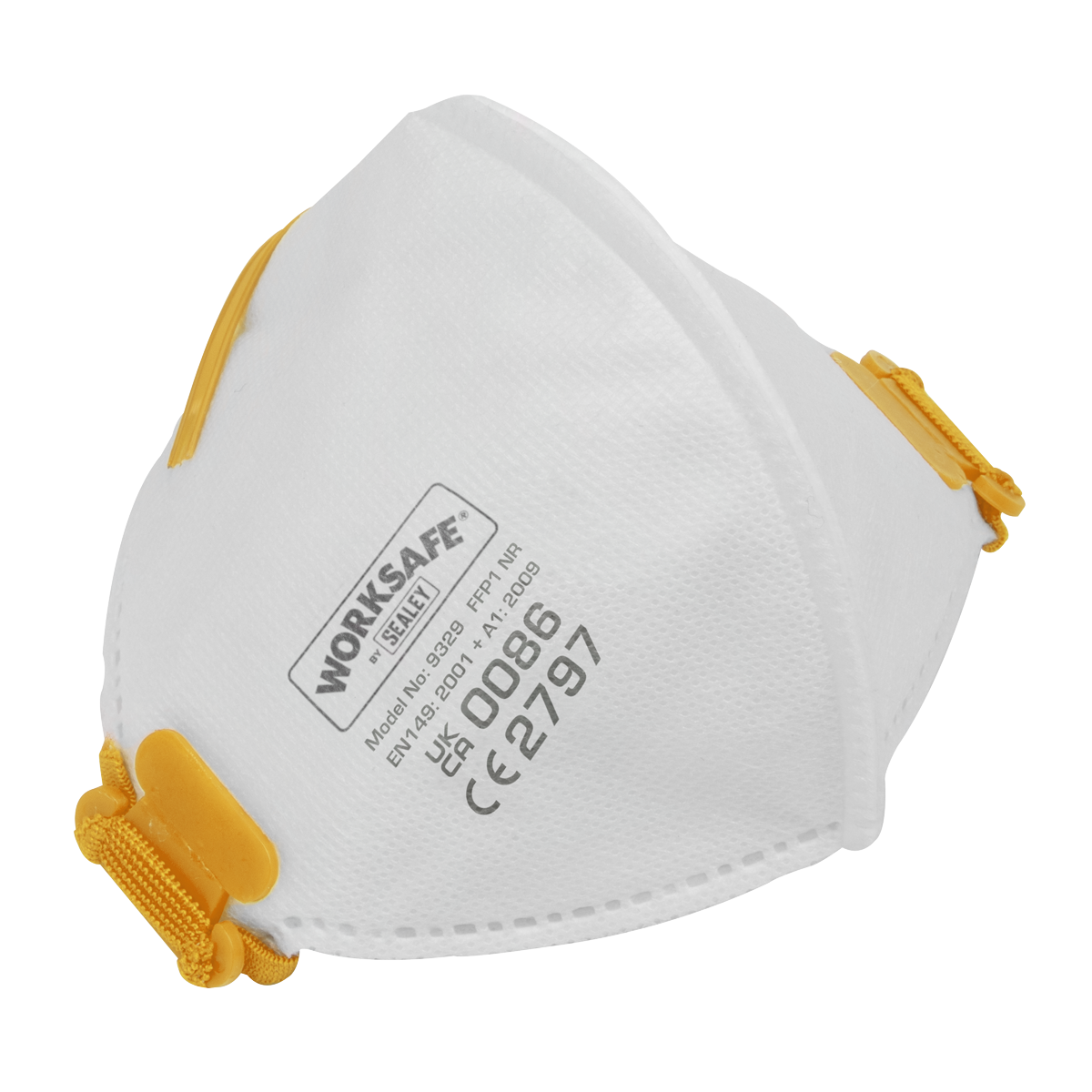 Sealey 9329/10 Fold Flat Mask FFP1 - Pack of 10