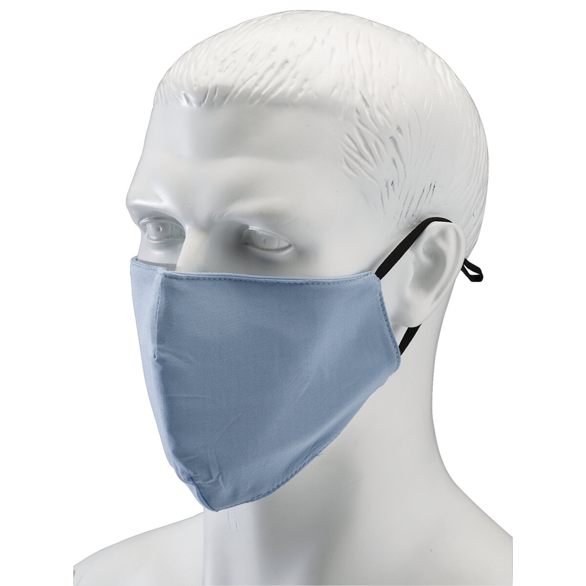 Draper 94702 FCMLB Light Fabric Reusable Face Masks, Blue (Pack Of 2)