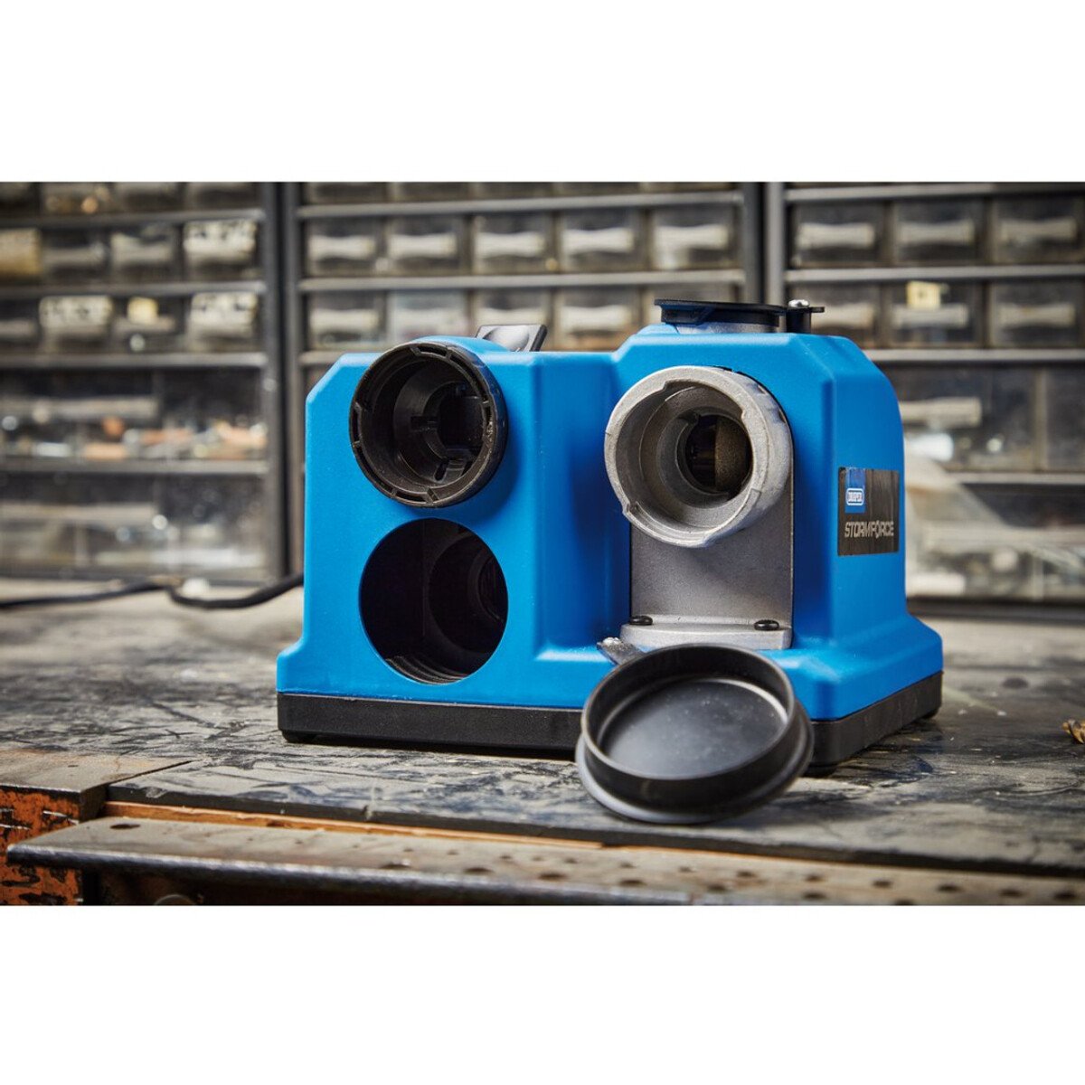 Draper 98518 SHPDB Storm Force 230 V Drill Bit Sharpener, 80 W from