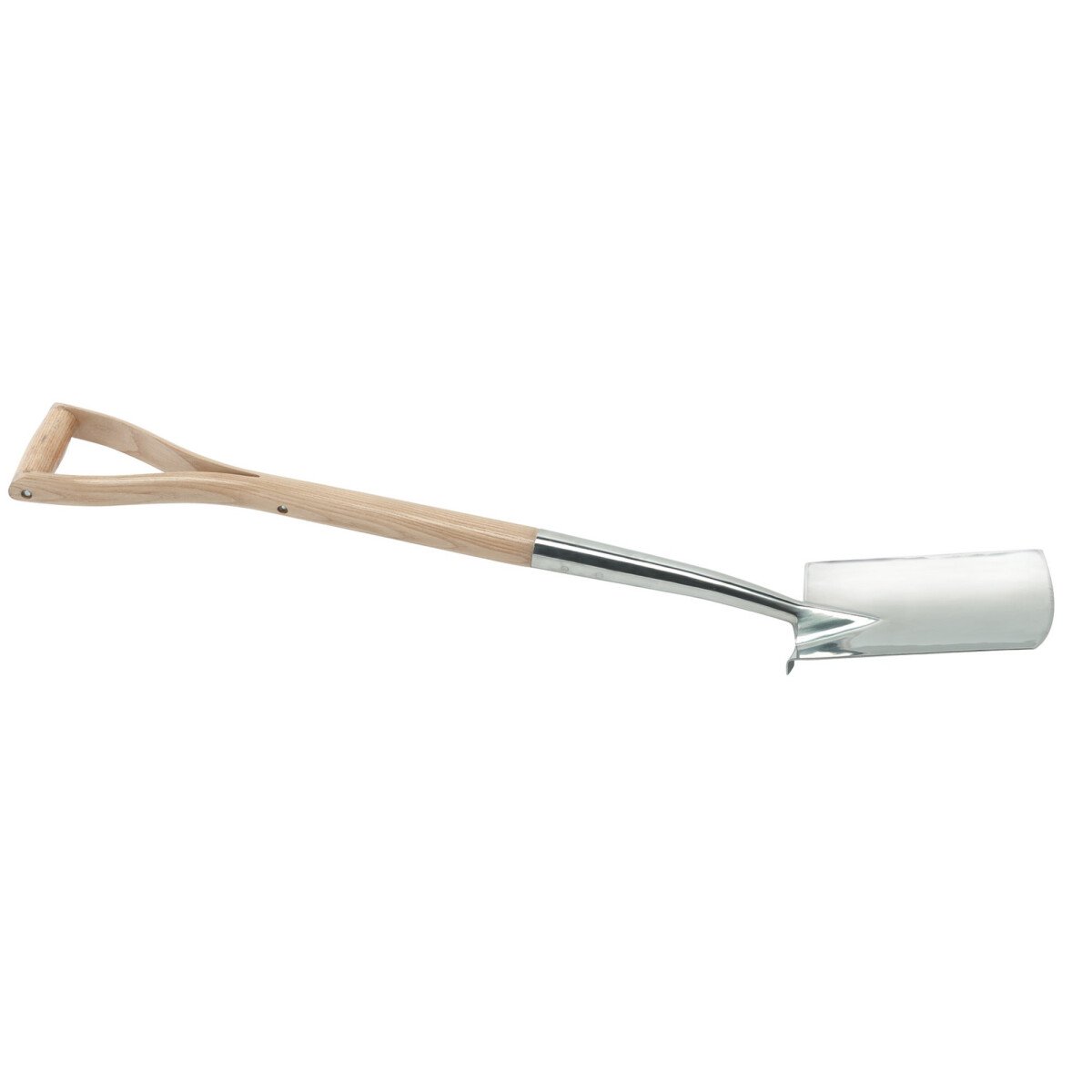 Draper 99012 DBSG/L Heritage Stainless Steel Border Spade with Ash Handle