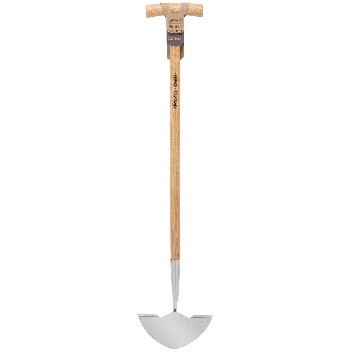 Draper 99021 DGLEG/L Heritage Stainless Steel Lawn Edger with Ash Handle