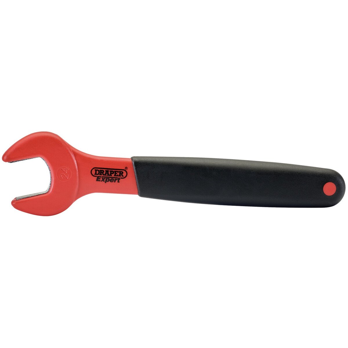 Draper 99482 8299 VDE Fully Insulated Single Open End Spanner (24mm)