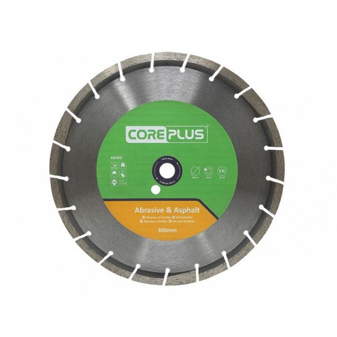 CorePlus CORDBAB350 AB350 Abrasive & Asphalt Diamond Blade 350mm