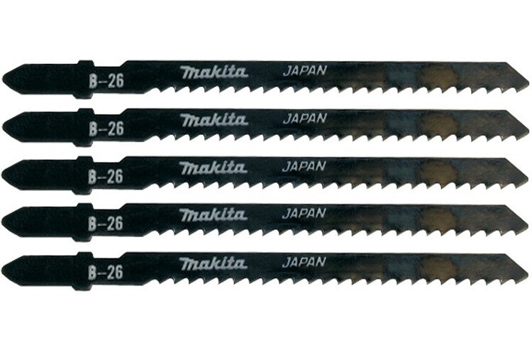 Makita A-85771 B26 Basic Cut Metal Jigsaw (Blades Pack of 5) B-26