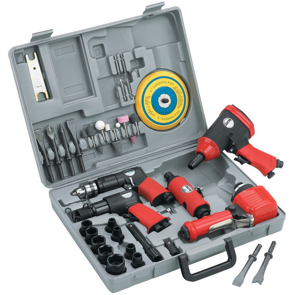 Clarke 3110876 CAT120 43 Piece Air Tool Kit