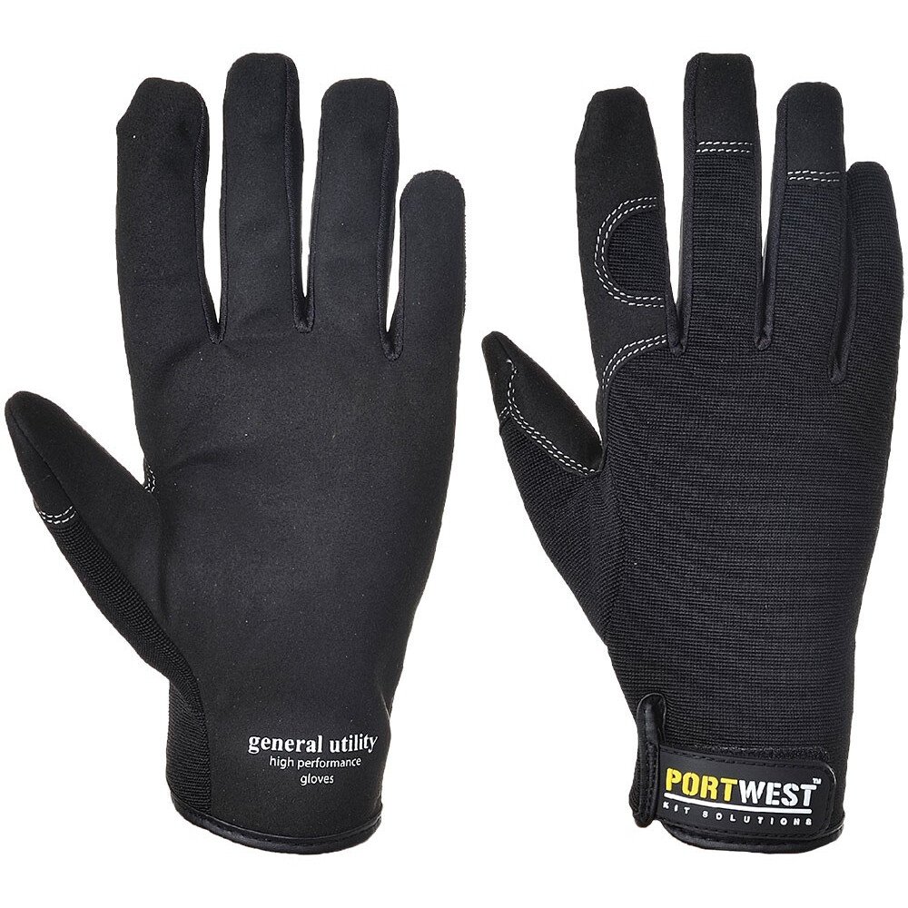 Portwest A700 General Utility – High Performance Glove - Black