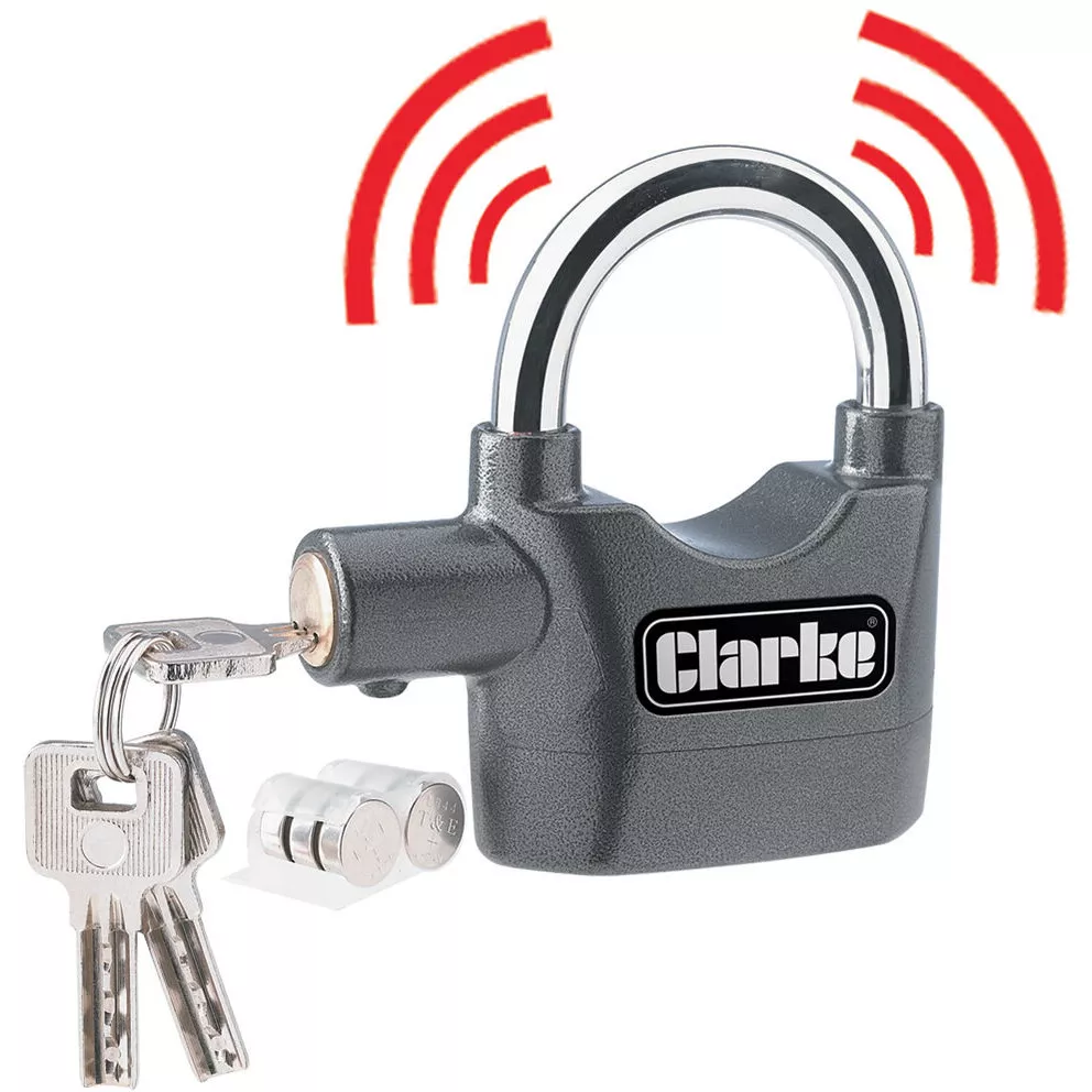Clarke 1801662 CHT662 Alarm Padlock