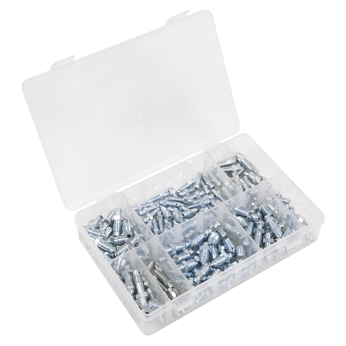 Sealey AB160BN Bleed Nipple Assortment 160pc