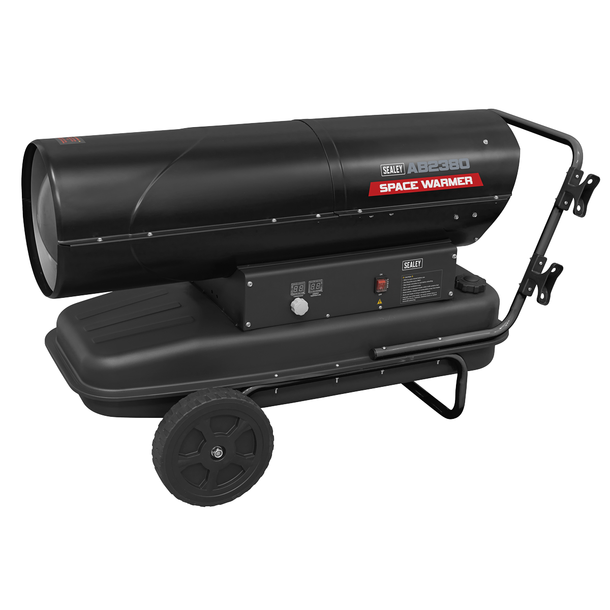 Sealey AB2380 Space Warmer Kerosene/Diesel Heater 240,000Btu/hr with Wheels