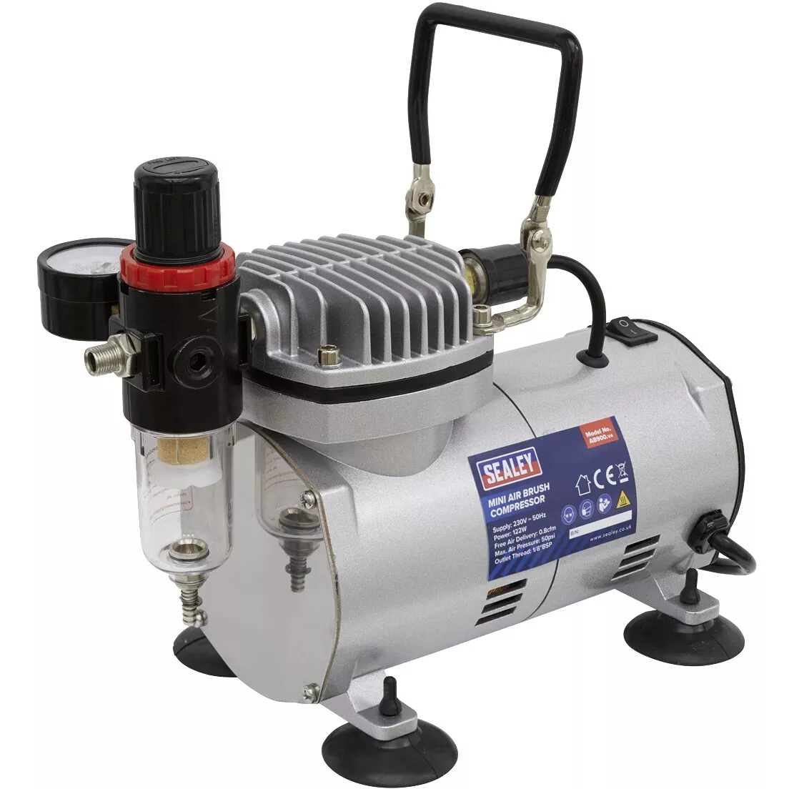 Sealey AB900 Mini Air Brush Compressor