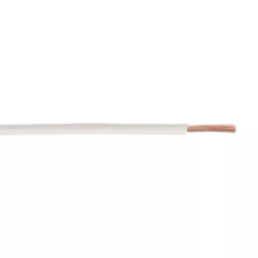 Sealey AC2830WH Automotive Cable Thin Wall Single 2mm 28/0.30mm 50mtr White