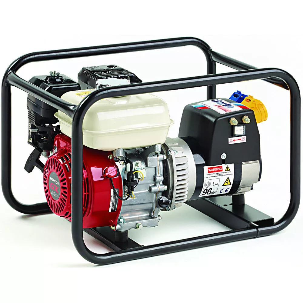 Clarke 8857740 CP3550K – Frame Mounted Petrol Generator With Honda Engine 3.4kVA