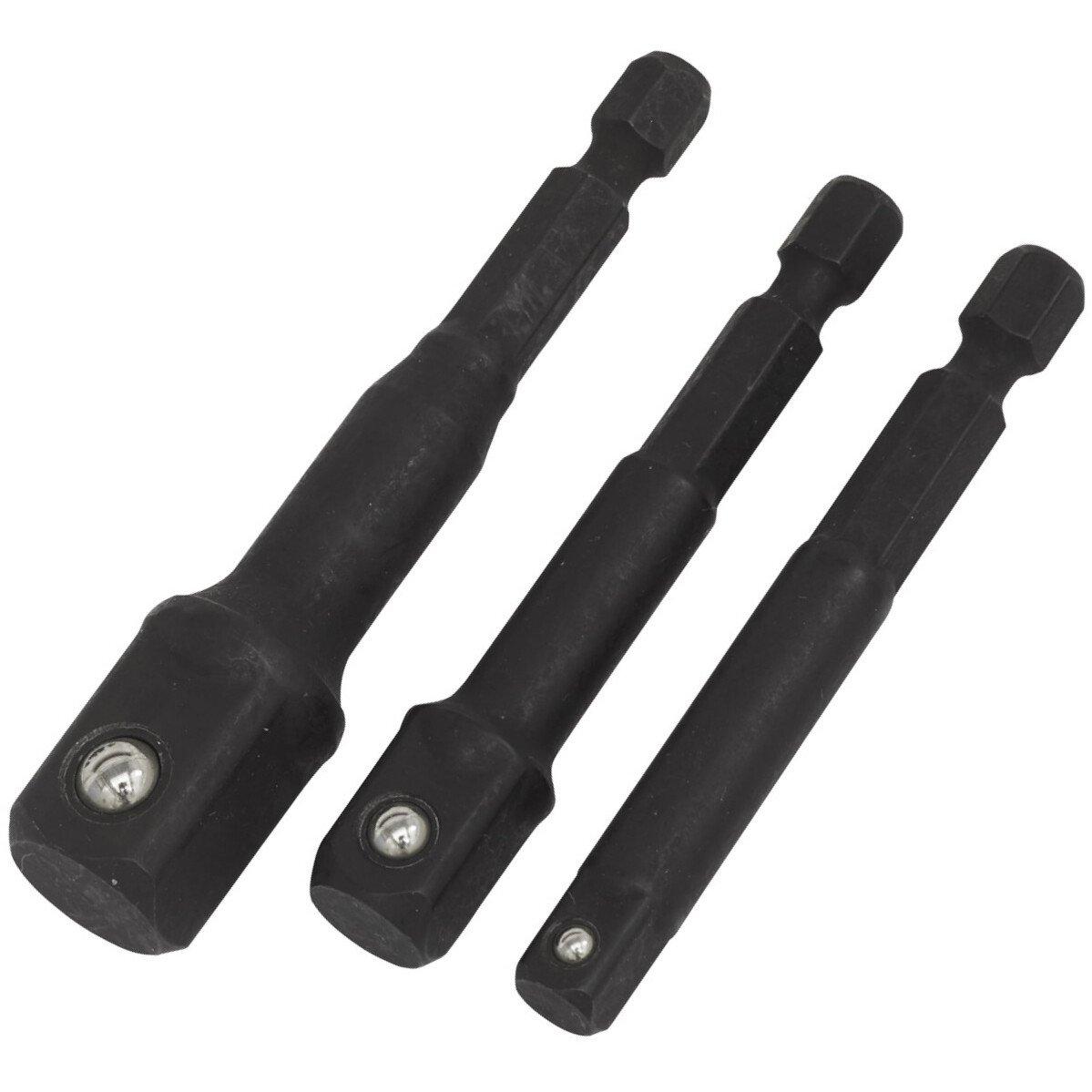 Sealey AK5521 Impact Socket Adaptor Set 3 Piece