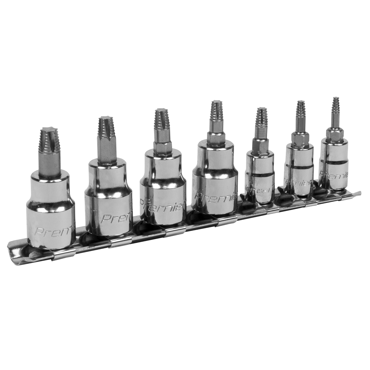 Sealey AK62262 TRX-Star* Socket Bit Set Lock-On™ 7pc 1/4" & 3/8"Sq Drive