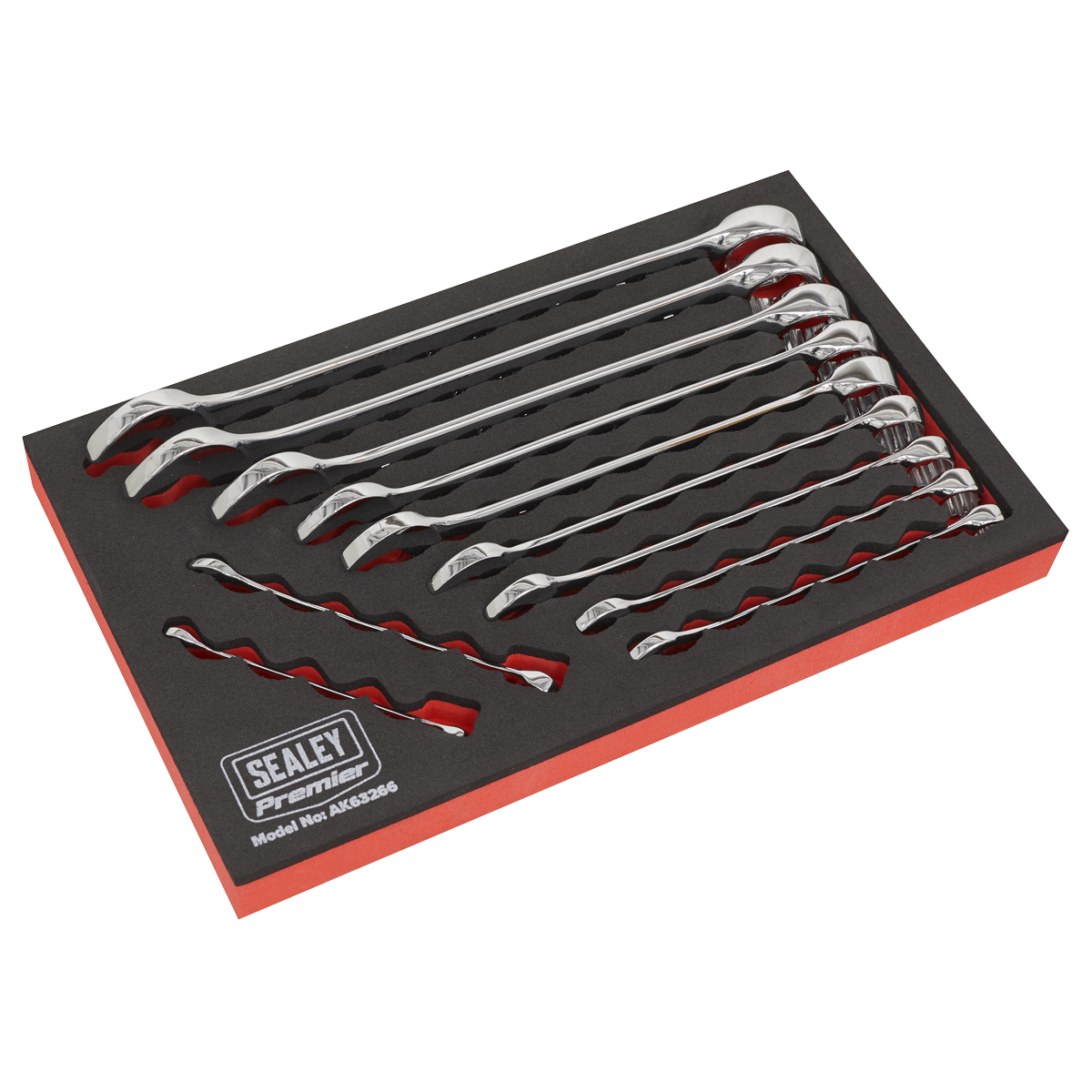 Sealey AK63266 Combination Spanner Set 11pc Imperial