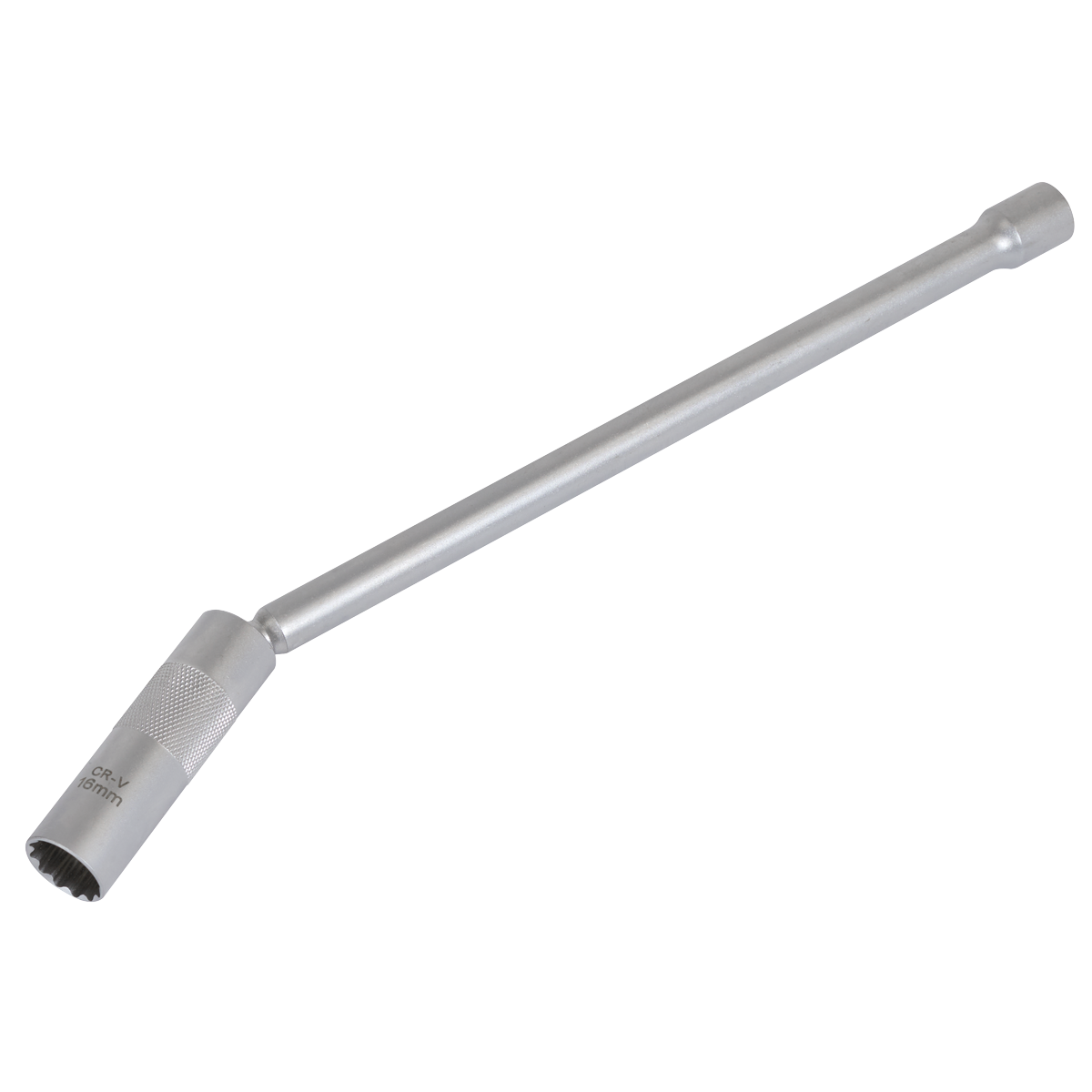 Sealey AK6576 Spark Plug Socket with Universal Joint & Extension 3/8"Sq Drive 12-Point 16mm