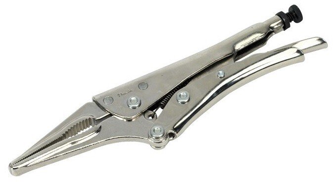 Sealey AK6825 Locking Pliers Long Nose 235mm 0-70mm Capacity